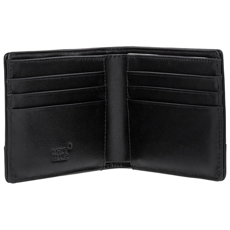 Montblanc NightFlight 6cc Wallet- Blue 116832