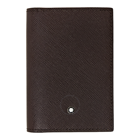 Montblanc Montblanc Sartorial Business Card Holder- Tobacco 113224
