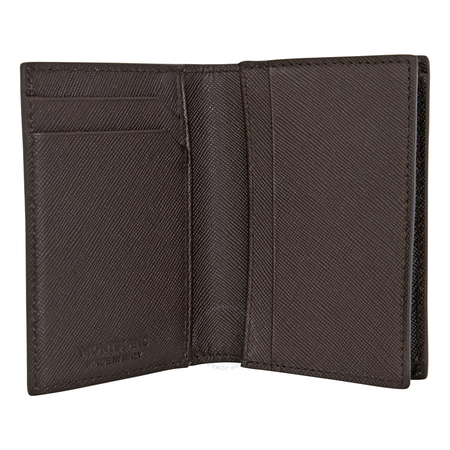 Montblanc Montblanc Sartorial Business Card Holder- Tobacco 113224