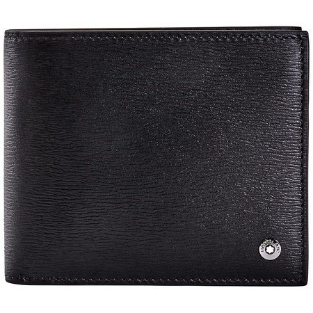 Montblanc 4 810 Westside Wallet 8cc- Black 114689