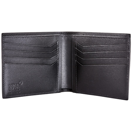 Montblanc 4 810 Westside Wallet 8cc- Black 114689