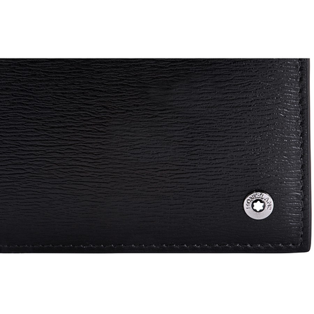 Montblanc 4 810 Westside Wallet 8cc- Black 114689