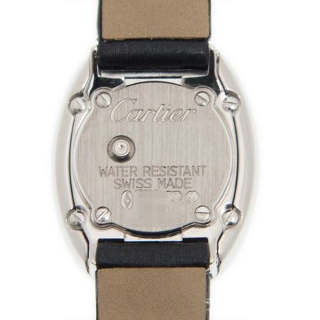 Cartier Baignoire Quartz Diamond White Dial Unisex Watch WB509531