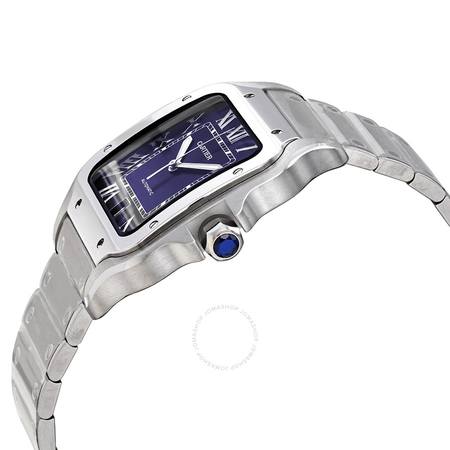Cartier Santos De  Blue Dial Men's Watch WSSA0013