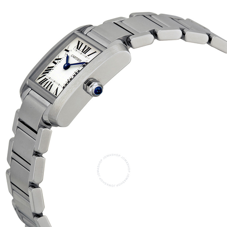 Cartier Tank Francaise Steel Ladies Watch W51008Q3