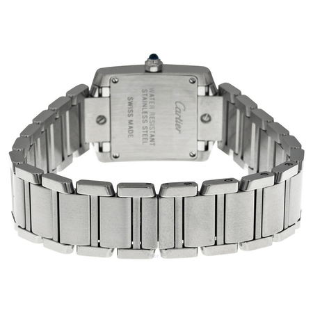 Cartier Tank Francaise Steel Ladies Watch W51008Q3