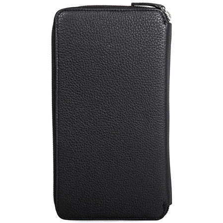 Montblanc Meisterstuck 13 CC Travel Zippered Wallet- Black 113304