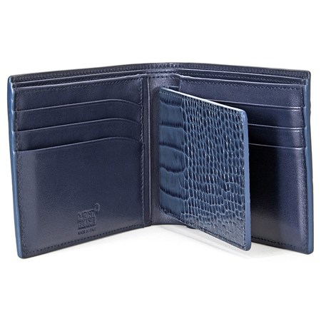 Montblanc Montblanc Meisterstuck 6 CC Wallet - Indigo 113282