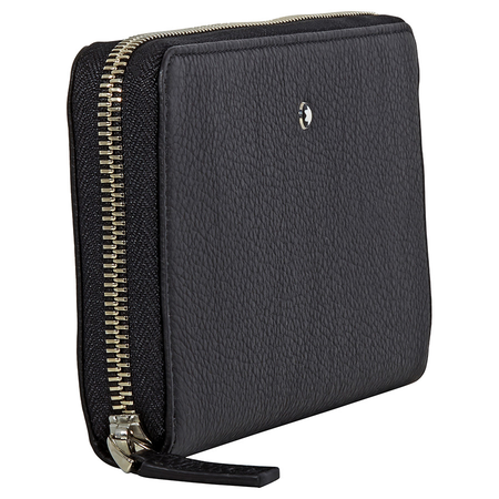 Montblanc Montblanc Meisterstuck Full-Grain Leather Long Wallet - Black 114470