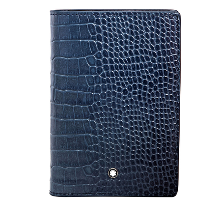 Montblanc Meisterstuck Selection 12CC Wallet- Indigo 113284