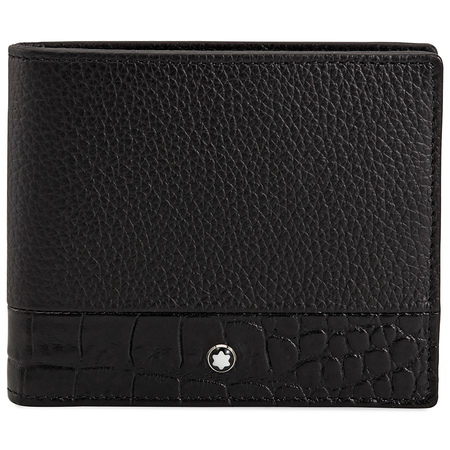 Montblanc Meisterstuck Soft Grain Wallet 6 Credit Card 118752 118752