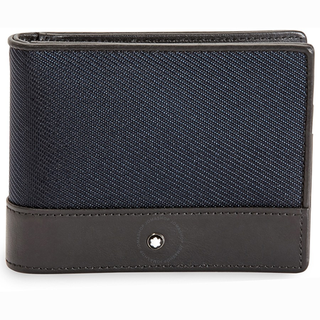 Montblanc NightFlight 4cc Wallet- Blue 116833
