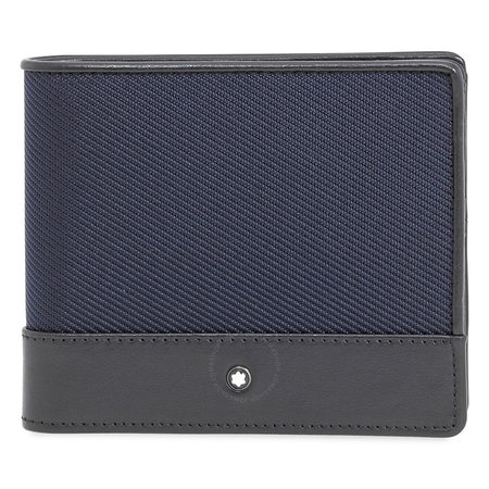 Montblanc NightFlight 8cc Wallet- Blue116832 116834