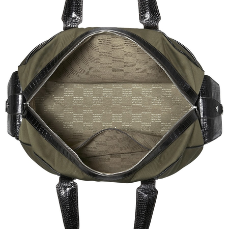 Montblanc Nightflight Holdall Bag- Khaki Brown 103612