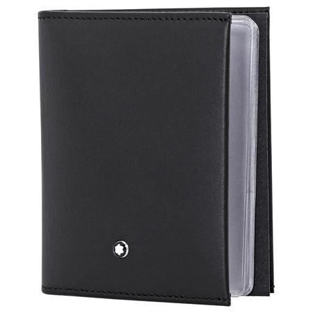 Montblanc Nightflight Multi Credit Card Case- Black 118283