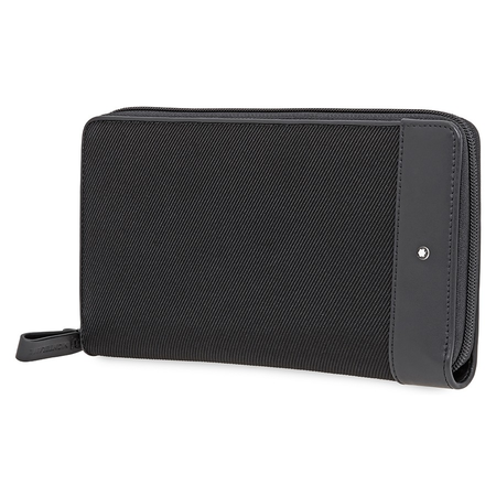Montblanc Nightflight Travel Wallet- Black 113141