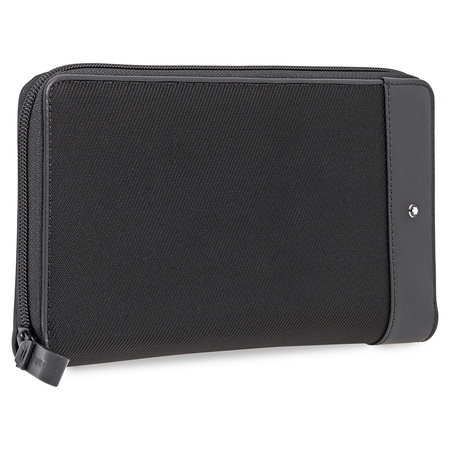 Montblanc Nightflight Travel Wallet- Black 113141
