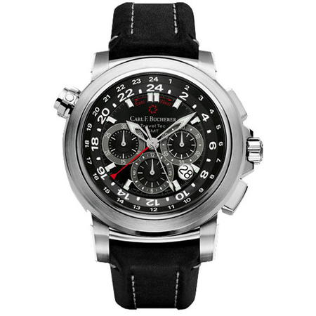 Carl F. Bucherer Patravi Traveltec Chronograph Automatic Men's Watch 00.10620.08.33.01