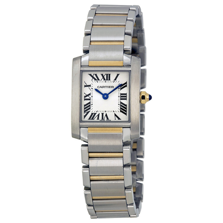 Cartier Tank Francaise 18kt Yellow Gold and Steel Ladies Watch W51007Q4