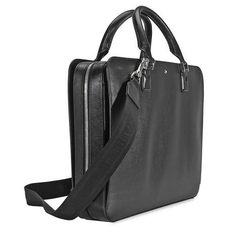 Montblanc Montblanc Meisterstuck Full-Grain Leather Document Case - Black 114525