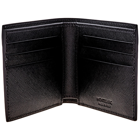 Montblanc Sartorial 6 cc Wallet- Camouflage Blue 118674