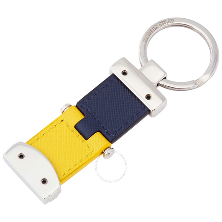 Montblanc Sartorial Key Fob Pivot System- Indigo-Yellow 118698