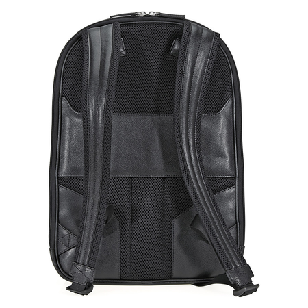 Montblanc Sartorial Large Leather Backpack - Black 114586