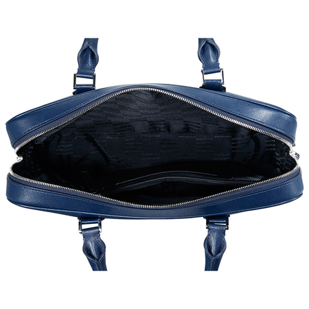 Montblanc Sartorial Slim Leather Document Case - Indigo 116757