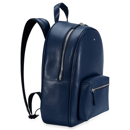 Montblanc Sartorial Small Leather Backpack - Indigo 116752
