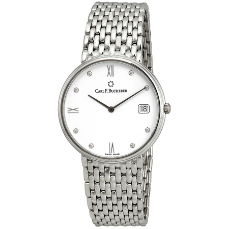 Carl F. Bucherer Adamavi 18kt White Gold Diamond Ladies Watch 00.10301.02.27.21