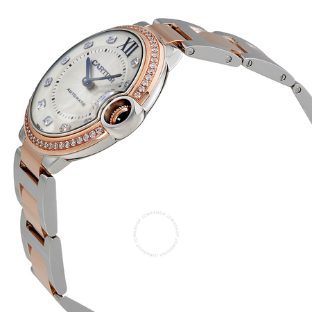 Cartier Ballon Bleu Automatic Silver Dial Ladies Watch W3BB0004