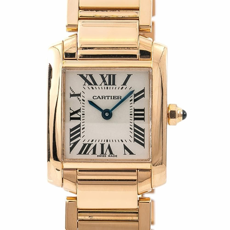 Cartier Tank Francaise 18kt Rose Gold Ladies Watch W500264H