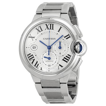 Cartier Ballon Bleu Automatic Silver Dial Men's Watch W6920076