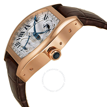 Cartier Tortue Perpetual Calendar Automatic 18 kt Rose Gold Men's Watch W1580045