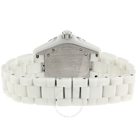 Chanel J12 White Automatic White Dial White Ceramic Watch H0970