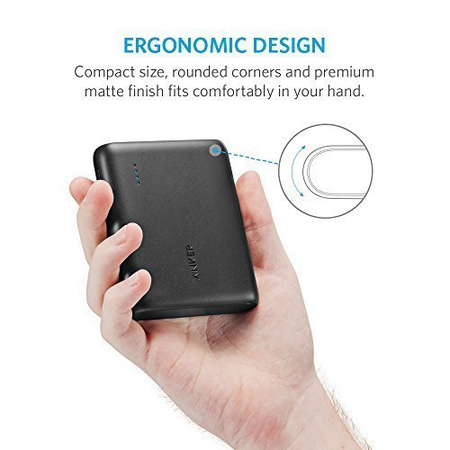 Anker PowerCore 10400mAh External Battery Pack for All Smartphones - Black
