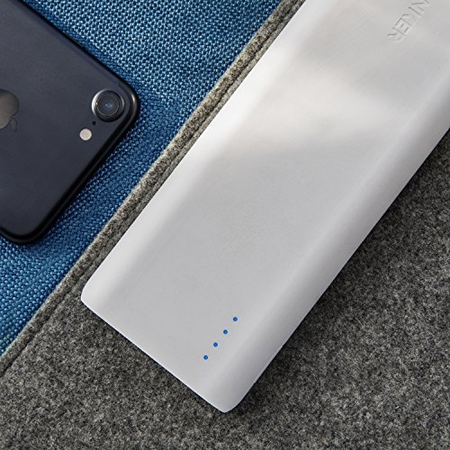 Anker PowerCore 20100 - 20000mAh Ultra High Capacity Power Bank with Powerful 4.8A Output, PowerIQ Technology for iPhone, iPad and Samsung Galaxy and More (White)