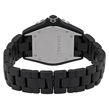 Chanel J12 Matte Black Automatic Ceramic Unisex Watch H3131