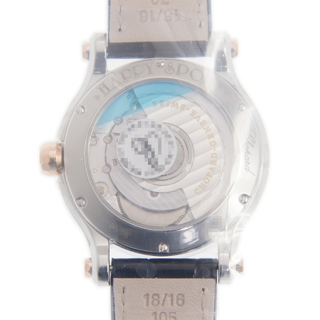 Chopard Happy Sport Automatic White Dial Ladies Watch 278559-6006