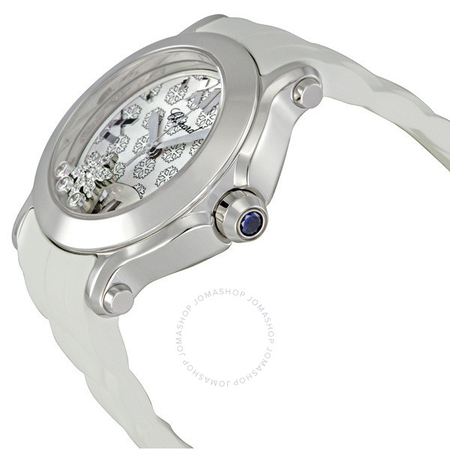 Chopard Happy Sport Snow Flake Dial Ladies Watch 278475-3015