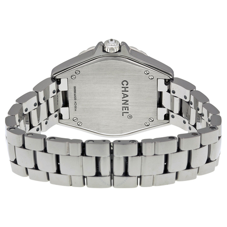 Chanel J12 Automatic Black Dial Grey Titanium Ceramic Unisex Watch H3155