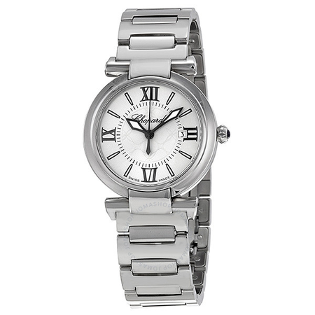 Chopard Imperiale Silver Dial Stainless Steel Ladies Watch 388541-3002