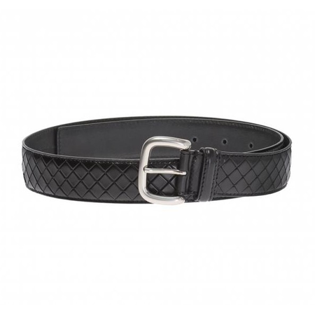 Bottega Veneta Black Intrecciato Belt 261362 VQ246 1000