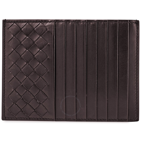 Bottega Veneta Ladies Card Case Dark Brown 162156 VQ131 1301 F14 P