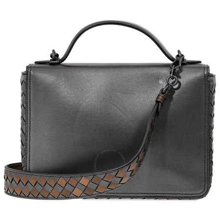 Bottega Veneta Ladies Flat Crossbody Alumna Shoulder Bag 514055 VCK72 1261