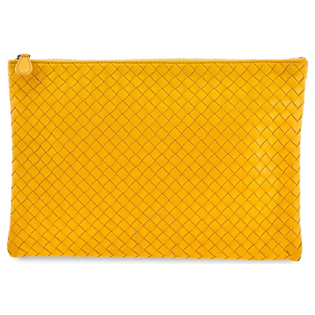 Bottega Veneta Ladies Pouch bag Pouchette- Yellow 522430 V001N 7103