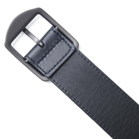 Bottega Veneta Men's Dark Blue Bv Belt Intr Nappa Size 105 CM 482669 V001O 4014
