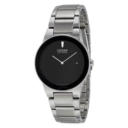 Citizen Axiom Eco-Drive Black Dial Men's Watch AU1060-51E