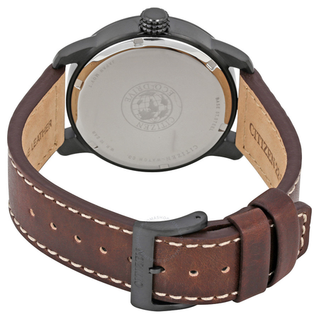 Citizen Chandler Dark Blue Dial Brown Leather  Men's Watch BM8478-01L