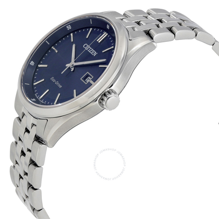 Citizen Men's Bracelet Blue Dial Eco-Drive Watch BM7251-53L
